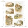 countryside views, village, field, pond, landscape, mill, windmill, cottage, house, Landschaftsansichten, Dorf, Feld, Teich, Landschaft, Mühle, Windmühle, Hütte, Haus, Vistas del campo, pueblo, campo, estanque, paisaje, molino, molino de viento 